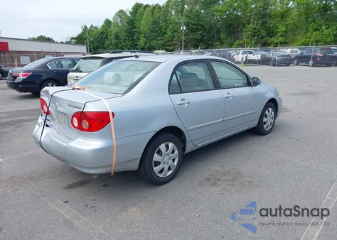 2006 Toyota Corolla Le from USA, damaged, VIN 1NXBR32E36Z693555